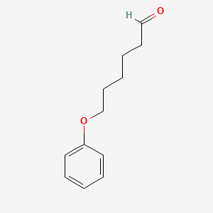 molecular formula C12H16O2 B1344188 6-Phenoxyhexanal CAS No. 19790-63-7