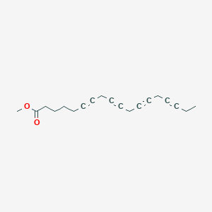 molecular formula C19H22O2 B13441923 Methyl 6,9,12,15-Octadecatetraynoic Acid Ester 