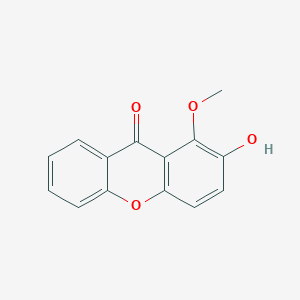 molecular formula C14H10O4 B13441987 2-Hydroxy-1-methoxyxanthone 