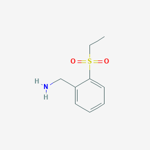 Benzenemethanamine, 2-(ethylsulfonyl)-