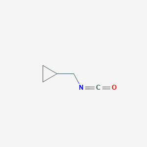 molecular formula C5H7NO B1344213 (Isocyanatomethyl)cyclopropane CAS No. 25694-89-7