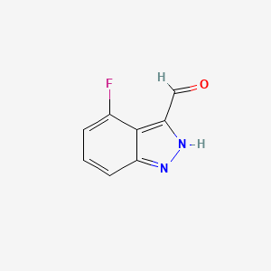 4-Fluoro-1H-indazole-3-carbaldehyde