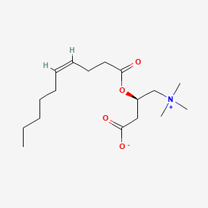 molecular formula C17H31NO4 B13442294 4-cis-Decenoylcarnitine 