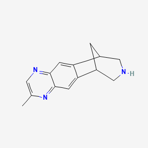 molecular formula C14H15N3 B13442311 Methyl Varenicline 