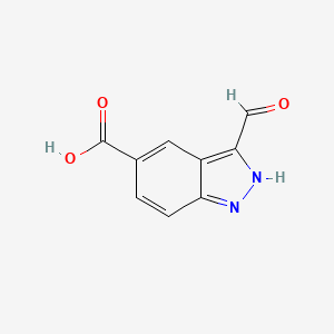 3-Formyl-1H-indazole-5-carboxylic acid