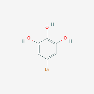 molecular formula C6H5BrO3 B1344235 5-溴苯-1,2,3-三醇 CAS No. 16492-75-4