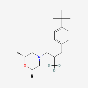 molecular formula C20H33NO B13442394 Fenpropimorph-d3 