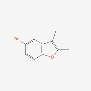 molecular formula C10H9BrO B1344243 5-bromo-2,3-dimethylbenzofuran CAS No. 3782-16-9