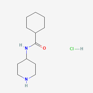 N-(Piperidine-4-yl)cyclohexanecarboxamide hydrochloride