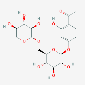 molecular formula C19H26O12 B134426 Bungeiside D CAS No. 149475-54-7