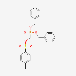 molecular formula C22H23O6PS B13442685 Dibenzyl p-Toluenesulfonyloxymethanephosphonate 