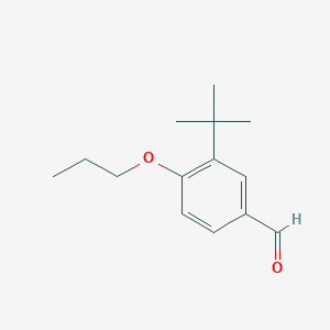 3-(Tert-butyl)-4-propoxybenzaldehyde