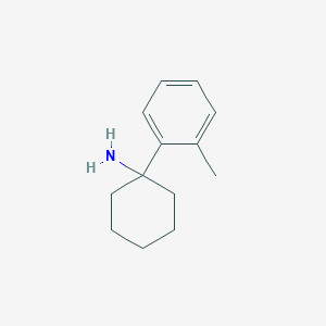 molecular formula C13H19N B13442851 1-(2-Methylphenyl)cyclohexan-1-amine 
