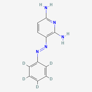 molecular formula C11H11N5 B13442909 Phenazopyridine-d5 