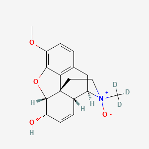 molecular formula C18H21NO4 B13442912 Codeine-d3 N-Oxide 