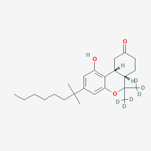 molecular formula C24H36O3 B13443017 cis-Nabilone-d6 