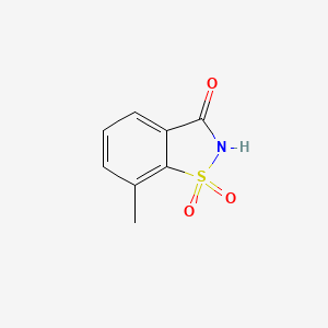 molecular formula C8H7NO3S B13443144 7-Methylsaccharin 