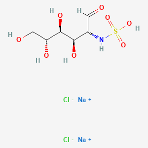 molecular formula C6H13Cl2NNa2O8S B13443199 D-Glucosamine Sulfate Sodium Chloride 