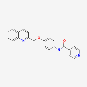 molecular formula C23H19N3O2 B13443234 Pde10A-IN-8 