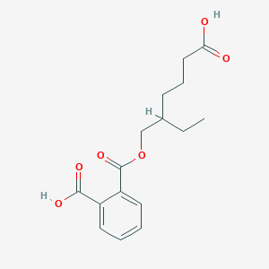 molecular formula C16H20O6 B134434 2-Ethyl-5-carboxypentyl phthalate CAS No. 40809-41-4