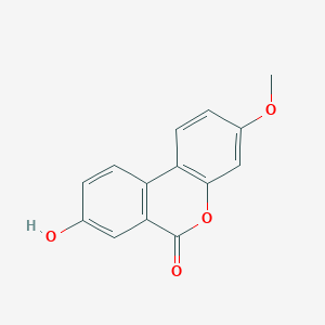 molecular formula C14H10O4 B13443430 8-Hydroxy-3-methoxy-6H-benzo[c]chromen-6-one 