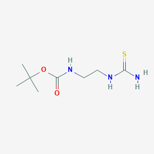 Carbamic acid, [2-[(aminothioxomethyl)amino]ethyl]-, 1,1-dimethylethyl ester