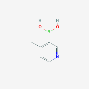 molecular formula C6H8BNO2 B134435 4-甲基吡啶-3-硼酸 CAS No. 148546-82-1