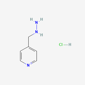 2-((Pyridin-4-yl)methyl)hydrazine hydrochloride