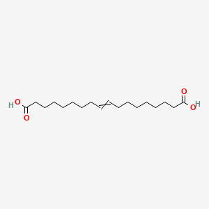molecular formula C18H32O4 B1344361 Octadec-9-enedioic acid CAS No. 4494-16-0