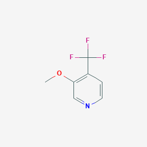 molecular formula C7H6F3NO B1344365 3-甲氧基-4-(三氟甲基)吡啶 CAS No. 936841-72-4