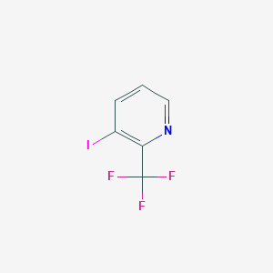 molecular formula C6H3F3IN B1344366 3-碘-2-(三氟甲基)吡啶 CAS No. 590371-71-4