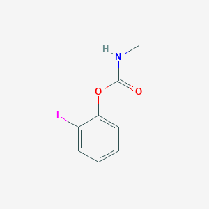 molecular formula C8H8INO2 B13443905 2-Iodophenyl methylcarbamate CAS No. 13538-28-8