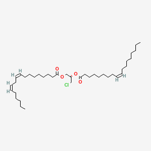 molecular formula C39H69ClO4 B13443919 rac 1-Linoleoyl-2-oleoyl-3-chloropropanediol 