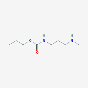 molecular formula C8H18N2O2 B13444021 N-Desmethyl Propamocarb 