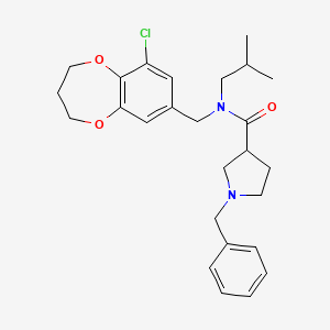 molecular formula C26H33ClN2O3 B13444186 A457 