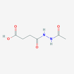 4-(2-Acetylhydrazino)-4-oxobutanoic acid