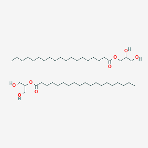 molecular formula C44H88O8 B13444868 Monononadecanoin 