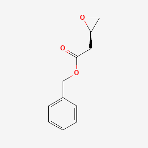 molecular formula C11H12O3 B13444915 (R)-Oxiraneacetic Acid Phenylmethyl Ester 