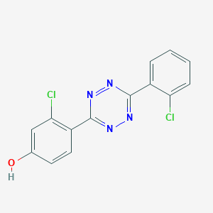 molecular formula C14H8Cl2N4O B13444927 4'-Hydroxy Clofentezine 