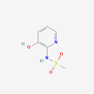 molecular formula C6H8N2O3S B1344493 N-(3-hydroxypyridin-2-yl)methanesulfonamide CAS No. 1082766-43-5
