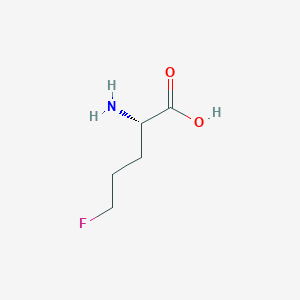 molecular formula C5H10FNO2 B13444941 5-Fluoro-L-norvaline 