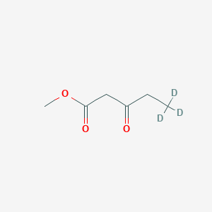 molecular formula C6H10O3 B13444946 Oxo-pentanoic-5,5,5-d3 Acid Methyl Ester 