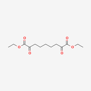 molecular formula C13H20O6 B13445030 Ethyl 2,8,9-Trioxododecanoate 