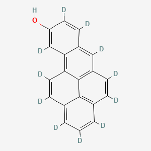 molecular formula C20H12O B13445091 9-Hydroxy Benzopyrene-d11 