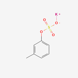 molecular formula C7H7KO4S B13445154 m-Cresol Sulfate Potassium Salt 