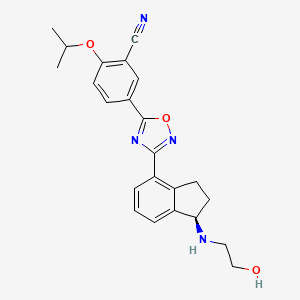 molecular formula C23H24N4O3 B13445195 R-Ozanimod 