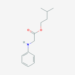 molecular formula C13H19NO2 B13445200 N-Phenylglycine Isopentyl Ester 