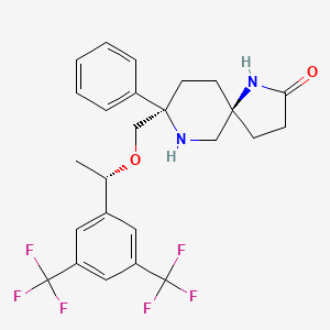 molecular formula C25H26F6N2O2 B13445315 Rolapitant (1S,2R,3S)-Isomer 