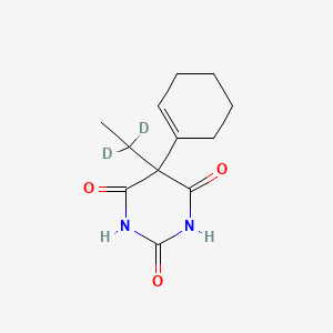 molecular formula C12H16N2O3 B13445348 Cyclobarbital-d5 
