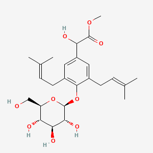 molecular formula C25H36O9 B13445367 Cavaol E 